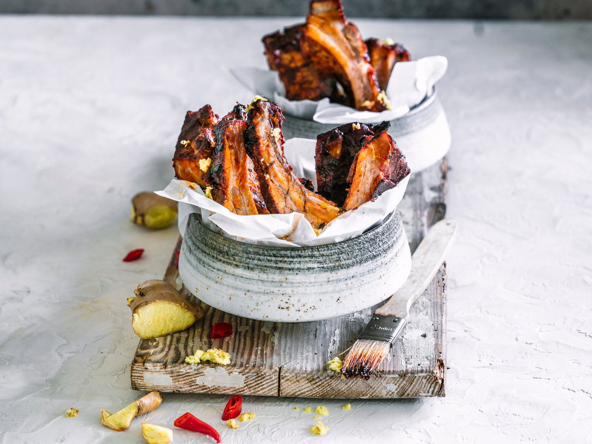 Scharfe Spareribs