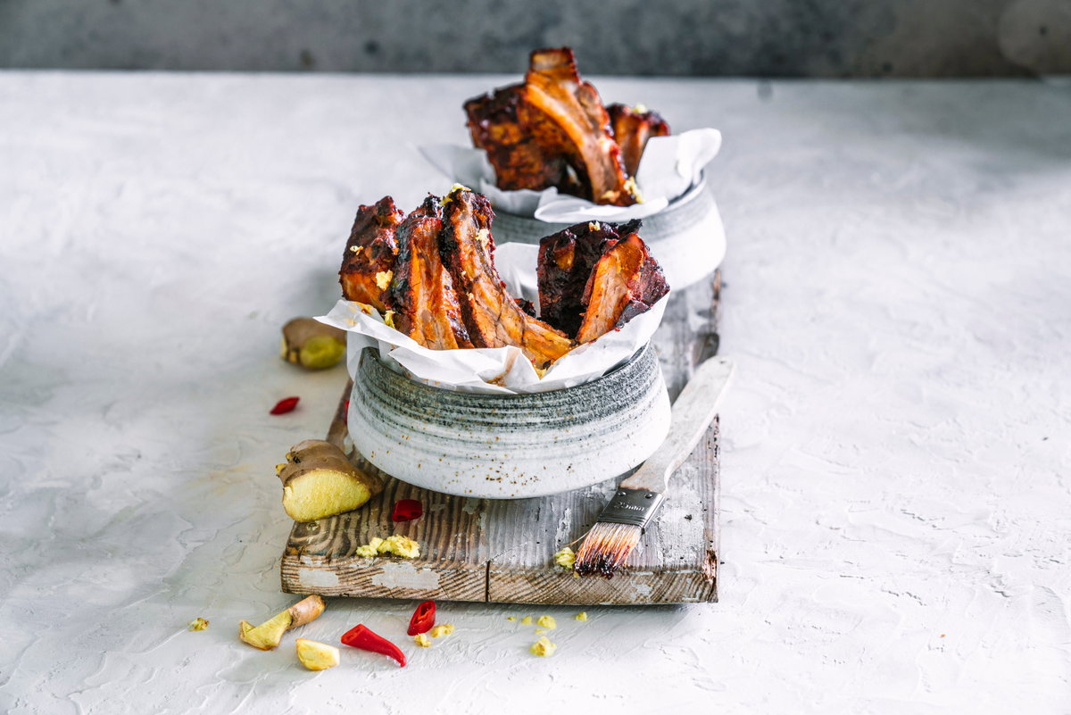 Scharfe Spareribs