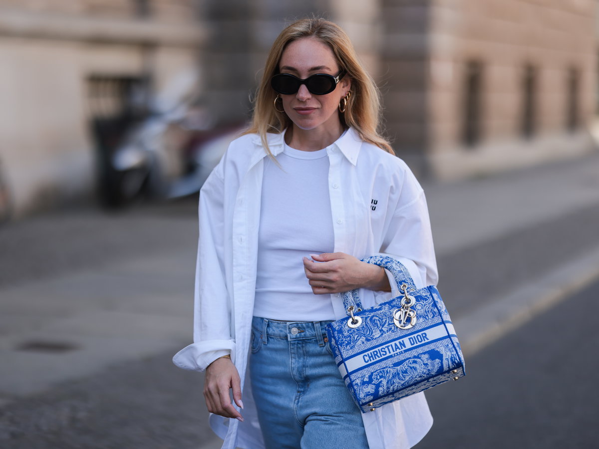 Weiße Bluse stylen