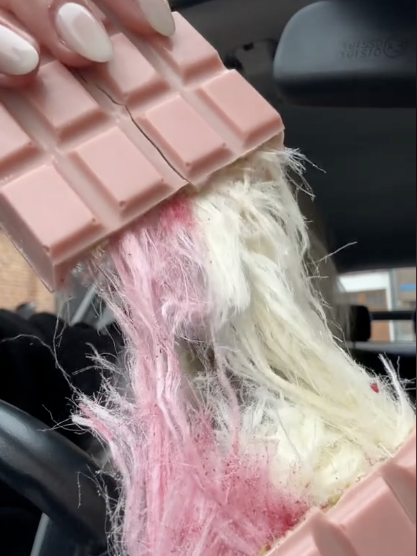 Angel Hair Schokolade aus TikTok