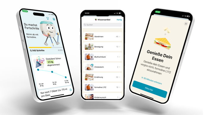 My-formoline: So unterstützt die neue App beim gesunden Gewichtsverlust