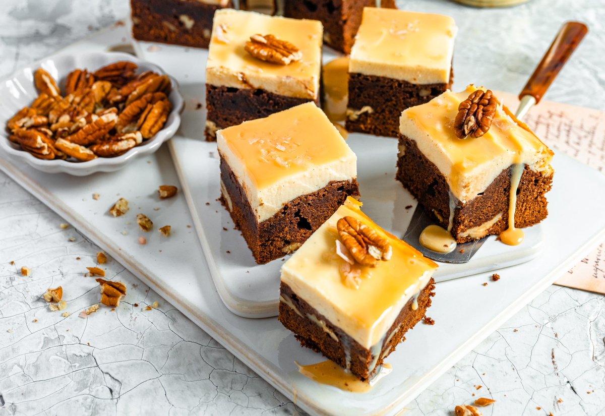 Cheesecake-Brownies