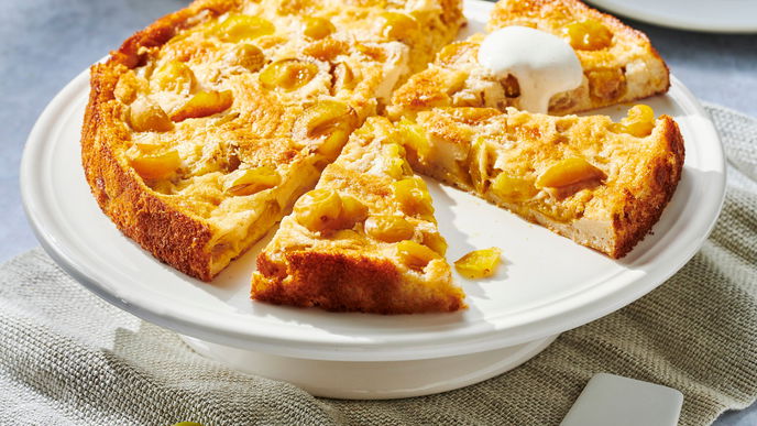 Kalorienarmes Rezept für Mirabellen-Vollkorn-Kuchen - fruchtig & lecker!