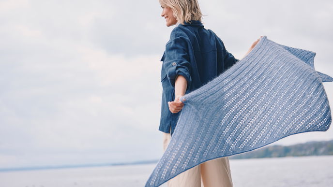 Sommertuch stricken: 15 kostenlose Modelle zum Nachstricken, die perfekt für kühlere Tage sind