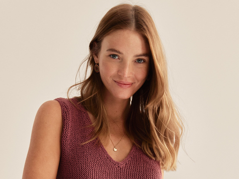 Luftiges Stricktop mit Wellenborte von Lana Grossa: So stricken Sie das Sommer-Highlight selbst
