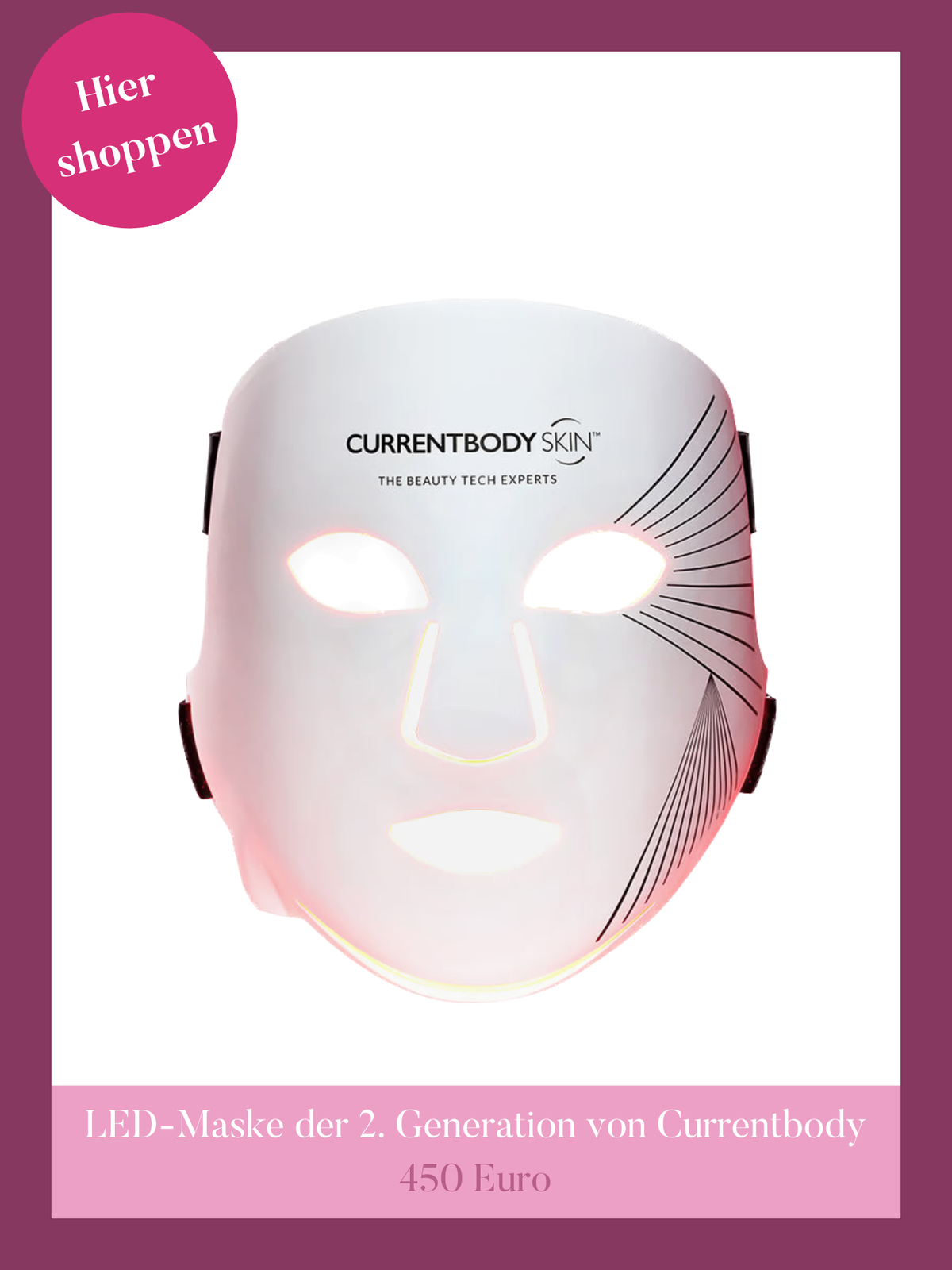 Currentbody LED-Maske der 2. Generation