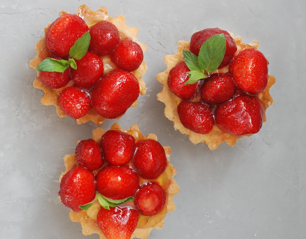 Erdbeer-Tartelettes