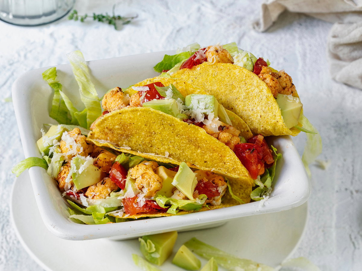 Vegetarische Gemüse-Tacos