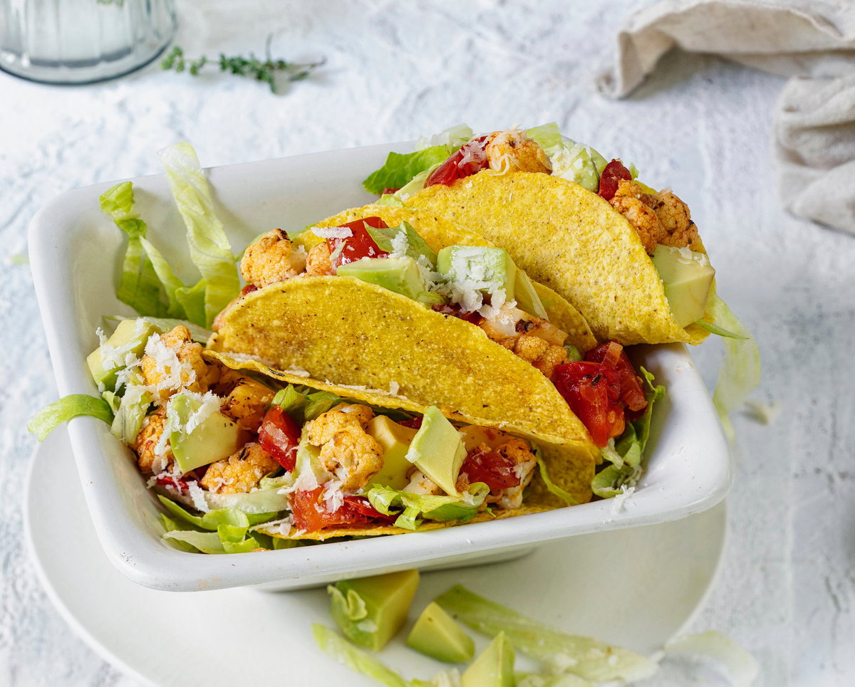 Vegetarische Gemüse-Tacos