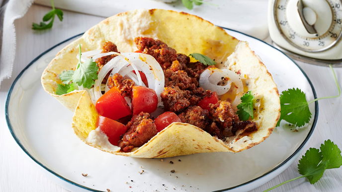 Das Blitzrezept für Hackfleisch-Tacos in 25 Minuten ist das Highlight beim mexikanischen Abend
