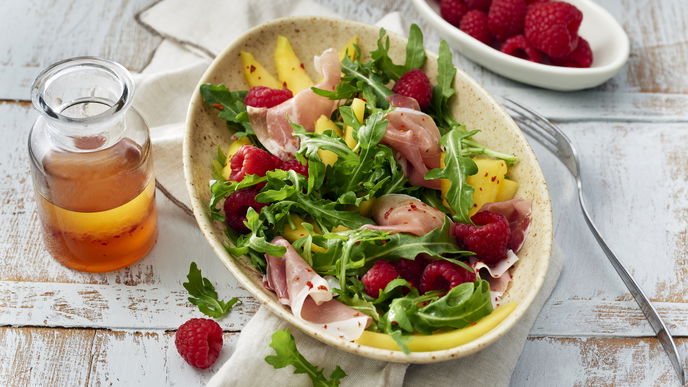 Rucolasalat mit Mango: Schnelles Abnehm-Rezept mit nur 260 Kalorien (aber 100 Prozent Geschmack)