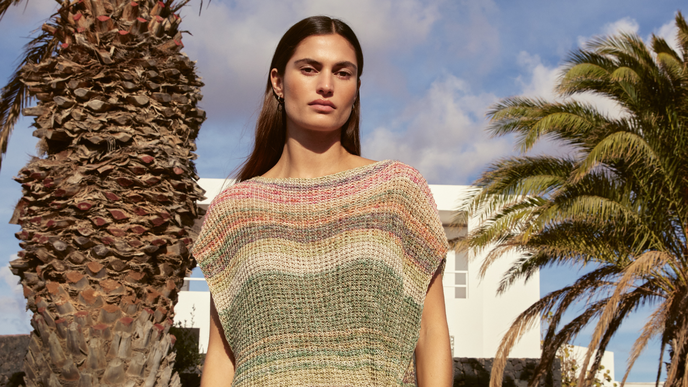 Tunika-Kleid für den Sommer zum Nachstricken - luftiger Begleiter für jede Gelegenheit