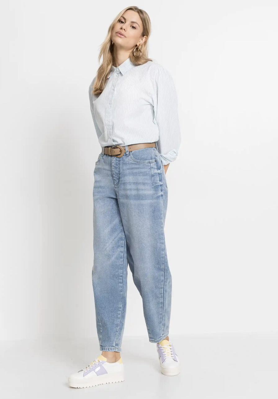 Barrel-Jeans von Bonprix Ganzkörper