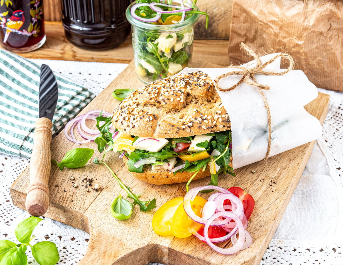 Caprese-Sandwich