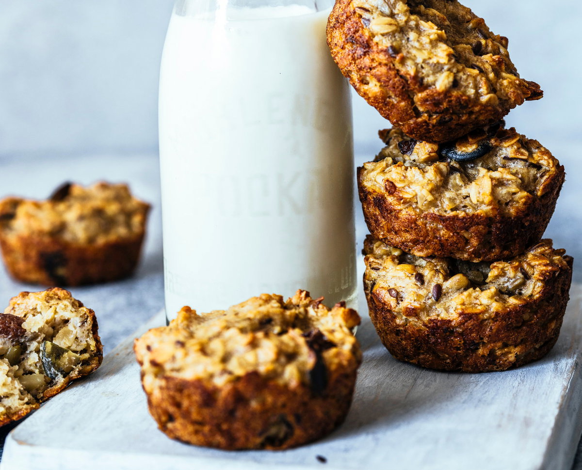 Haferflocken-Muffins