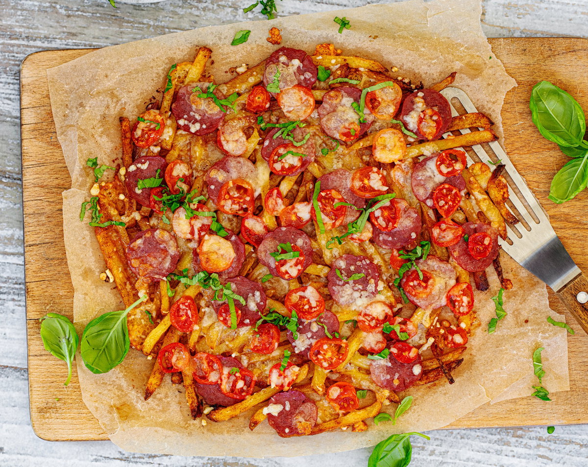 Pommes-Pizza