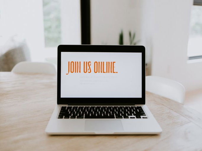 Join us online