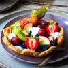 Was ein Hingucker! Das vegane Rezept für die Waffelschalen mit Obstsalat verzaubert jeden Gast