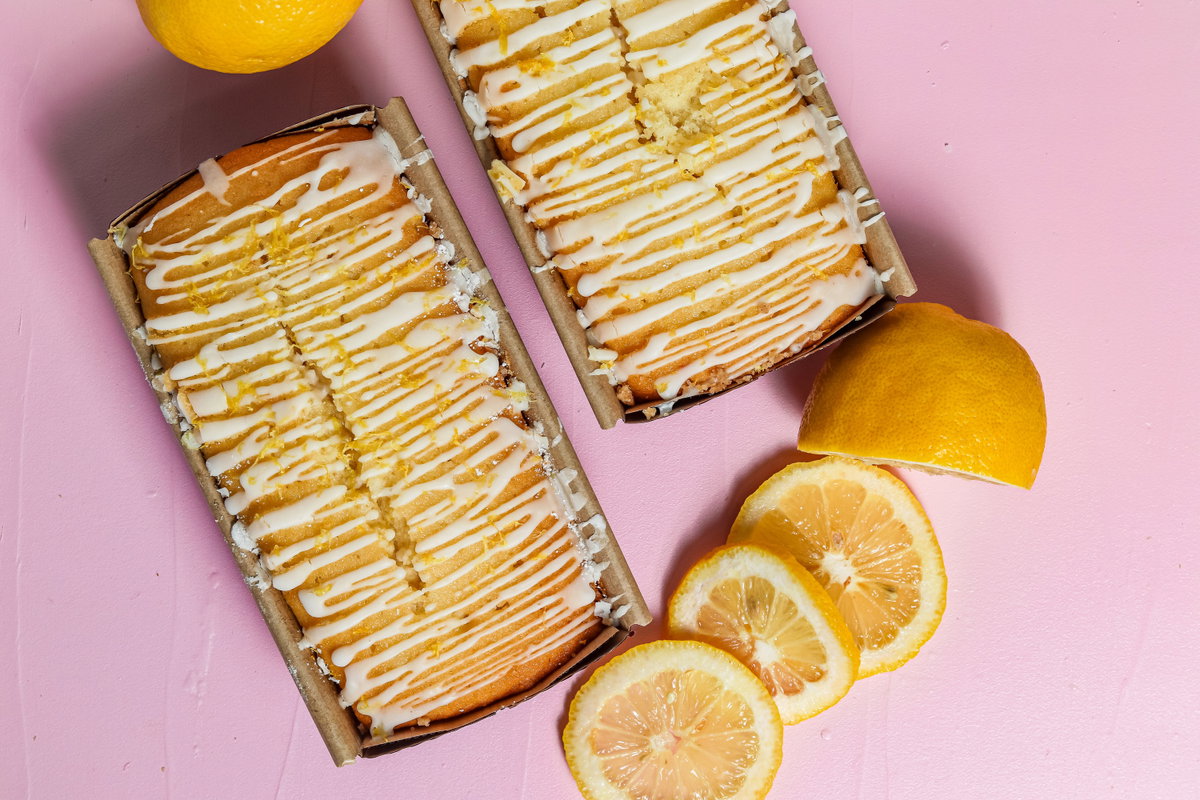Zitronenkuchen aus der Kastenform
