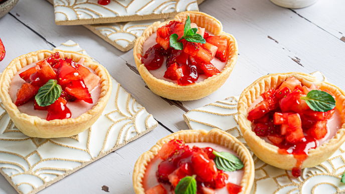 Rezept für Erdbeer-Mascarpone-Törtchen: Eine tolle Kombination für den Sommer