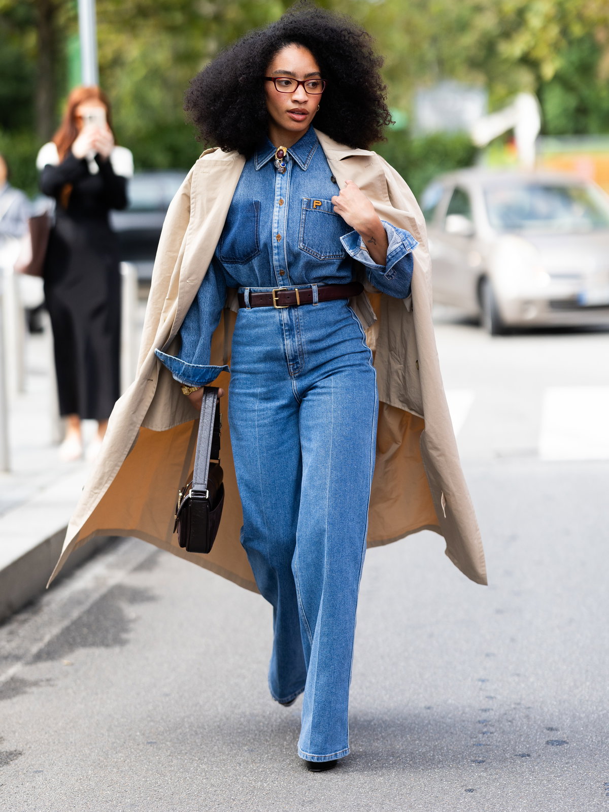 High Waist Jeans Streetstyle