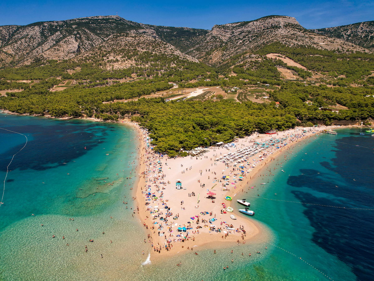 Strand in Kroation