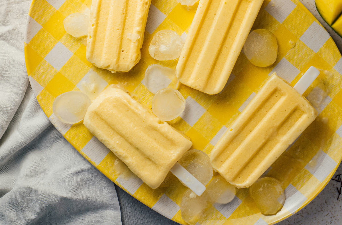Limoncello Lemon Curd Popsicles