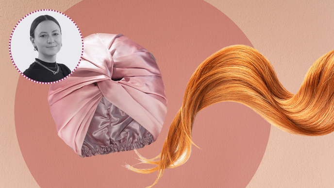 Ich habe eine Schlafhaube aus Seide getestet – und bin meinen Haarausfall losgeworden