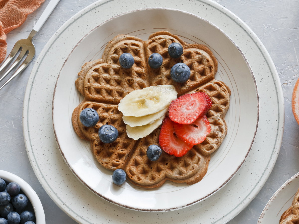 Waffeln ohne Zucker