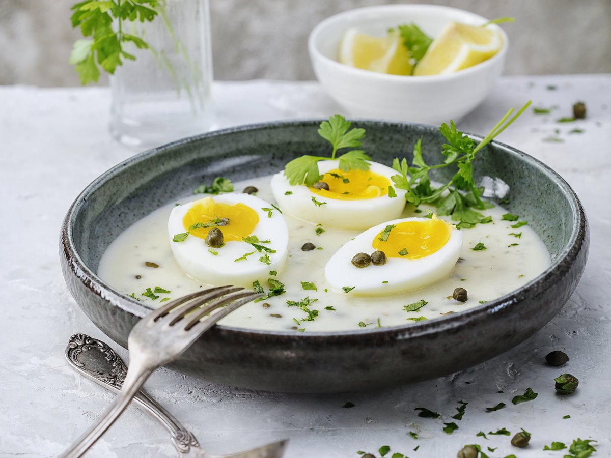 Eier nach Königsberger Art