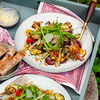 Bunter Grillgemüse-Salat: Frisch vom Grill & mit Brot schmeckt unser gesundes Rezept am besten 