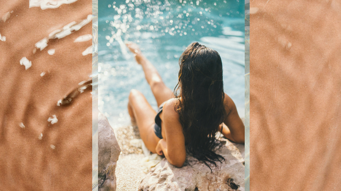Meer, Sonne, Salzwasser: Mit diesen Pflegeprodukten bleiben die Haare auch nach dem Strandtag schön
