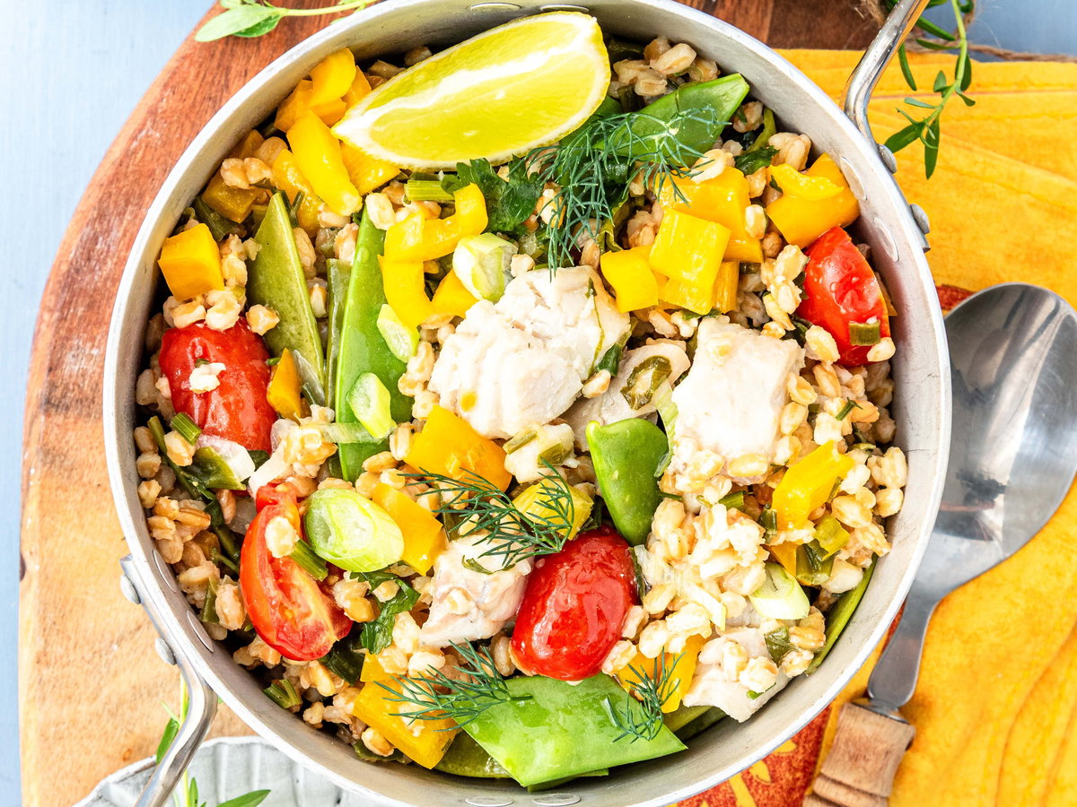 Seelachs-One-Pot