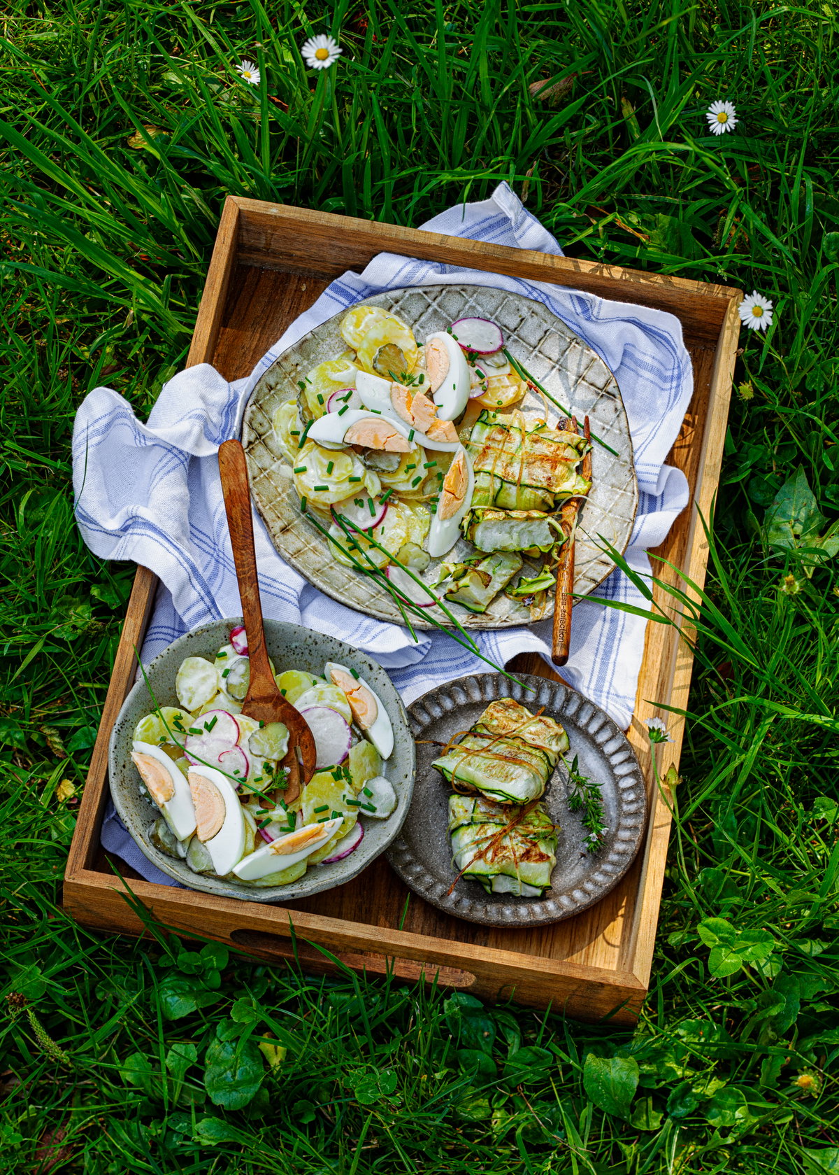 Seelachs-Zucchini-Päckchen