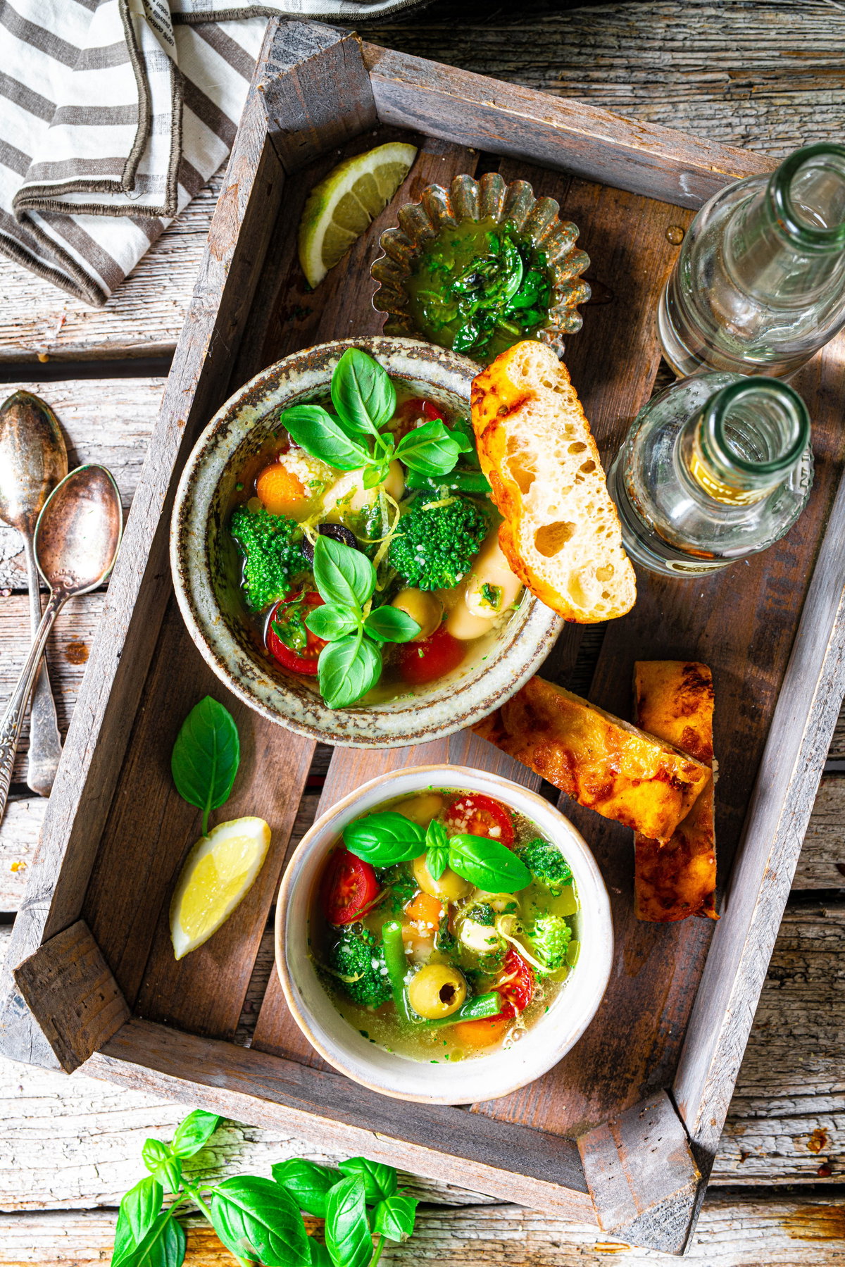 Sommerliche Minestrone