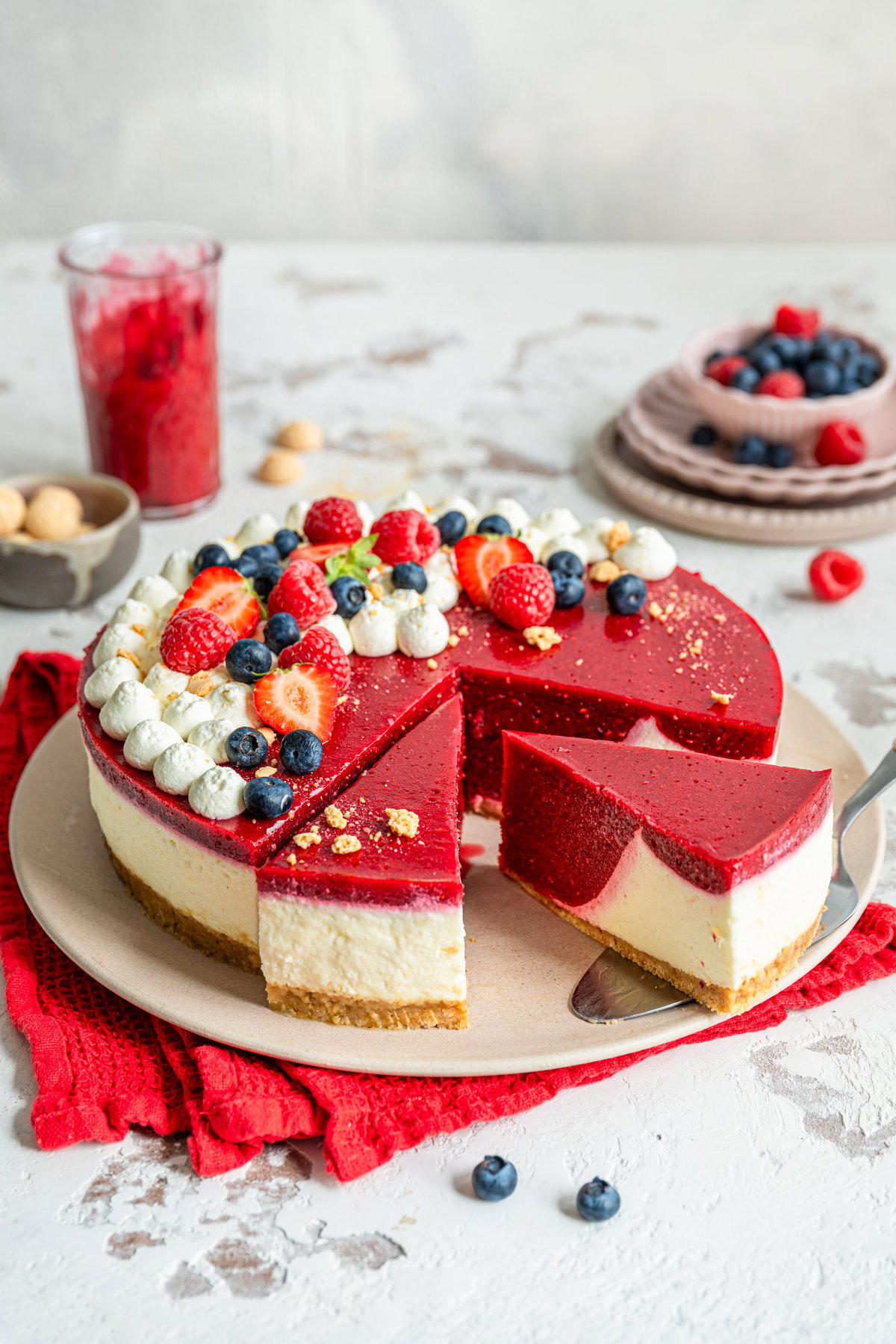 Götterspeisen-Torte