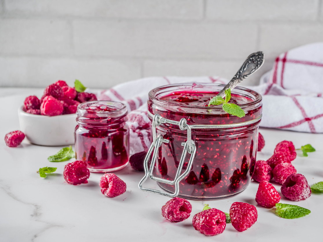 Himbeeren einkochen