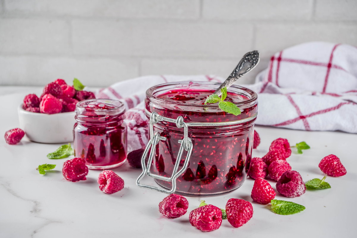 Himbeeren einkochen
