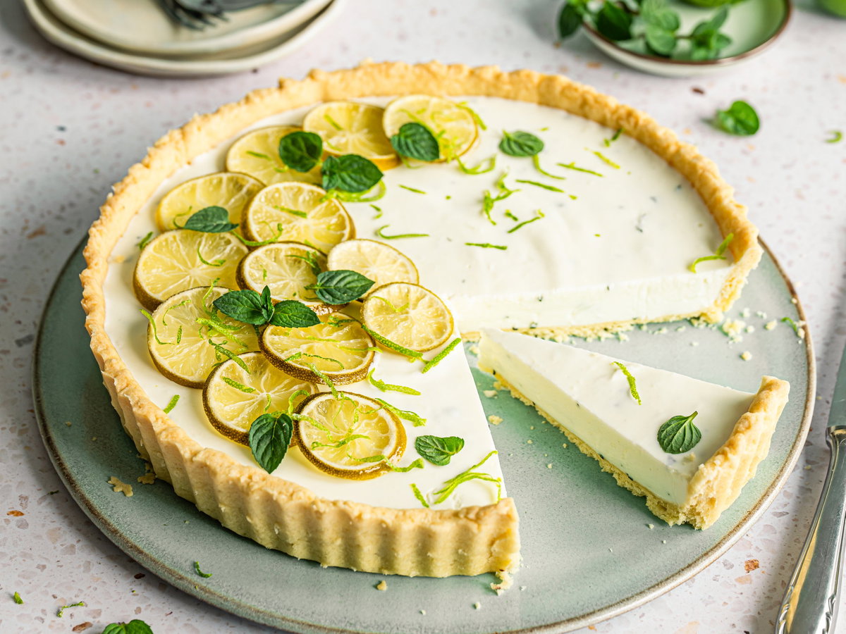 Joghurt-Limetten-Tarte