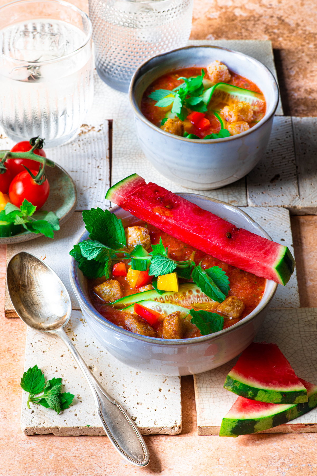 Melonen-Gazpacho