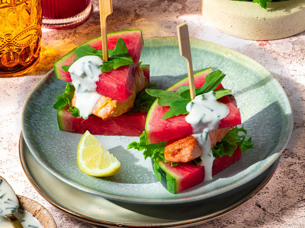 Wassermelonen-Burger