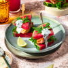 Wassermelonen-Burger mit Lachs: Unser schnelles Rezept ist kalorienarm, frisch & lecker