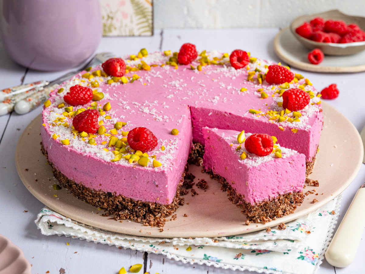 Rote-Bete-Cheesecake