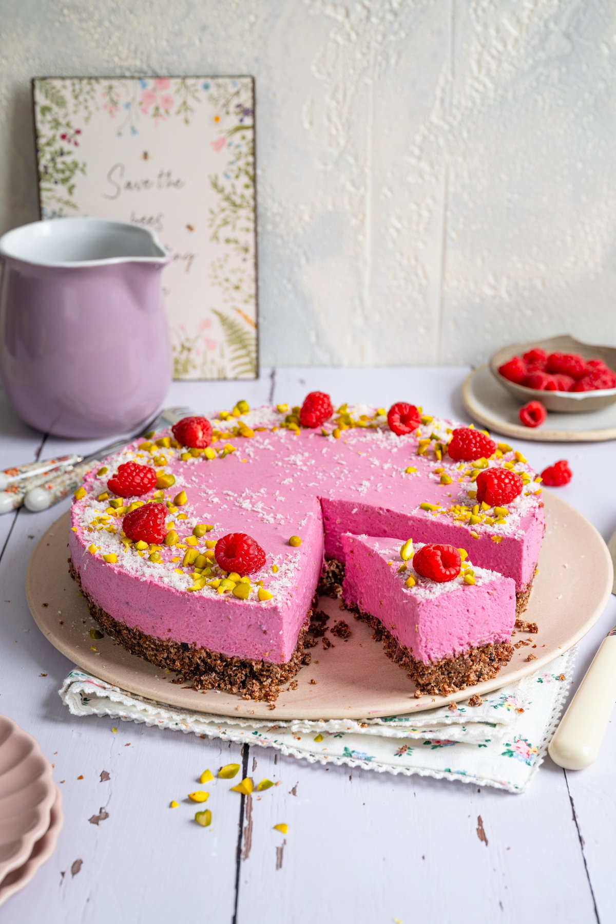 Rote-Bete-Cheesecake