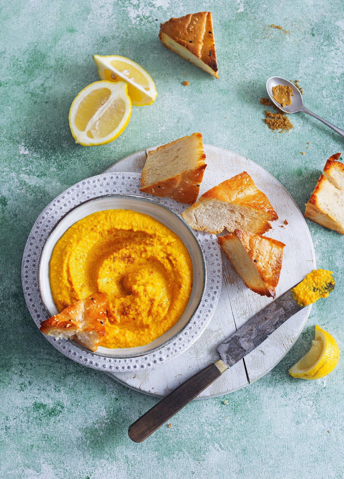 Kürbis-Hummus