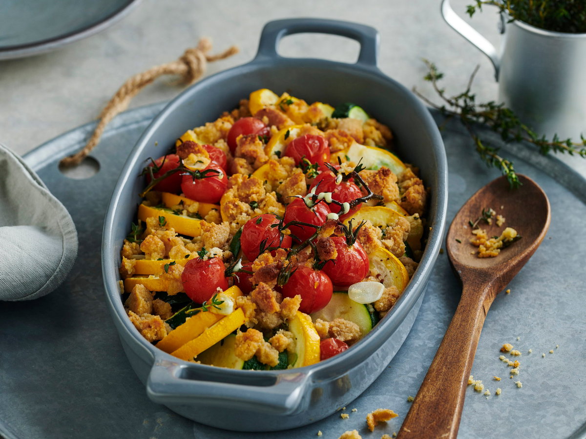 Zucchini-Crumble