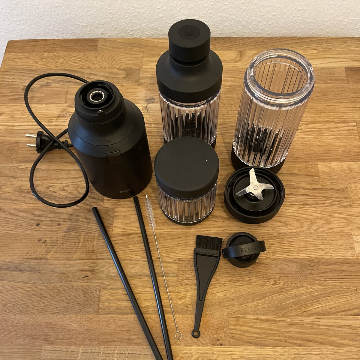 Bestandteile von dem Beast-Blender