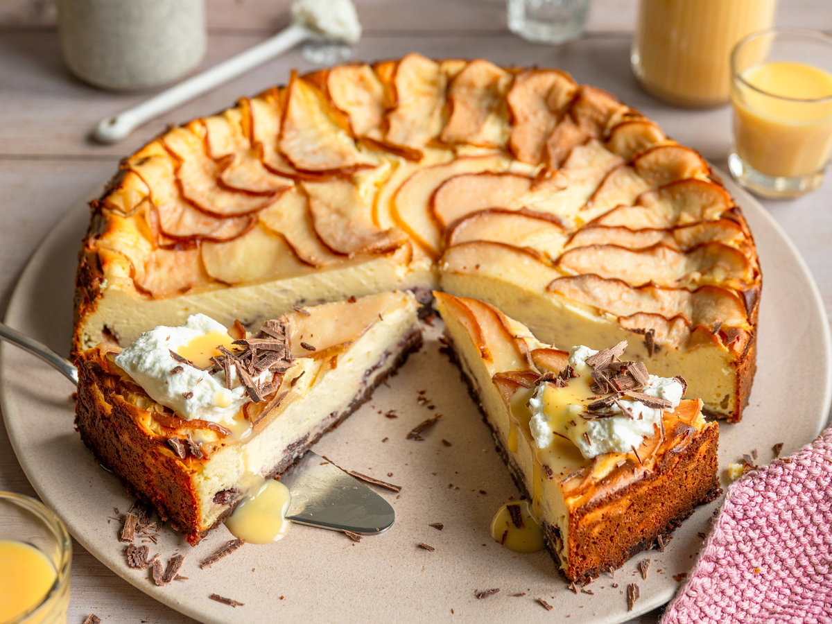 Birnen-Käsekuchen