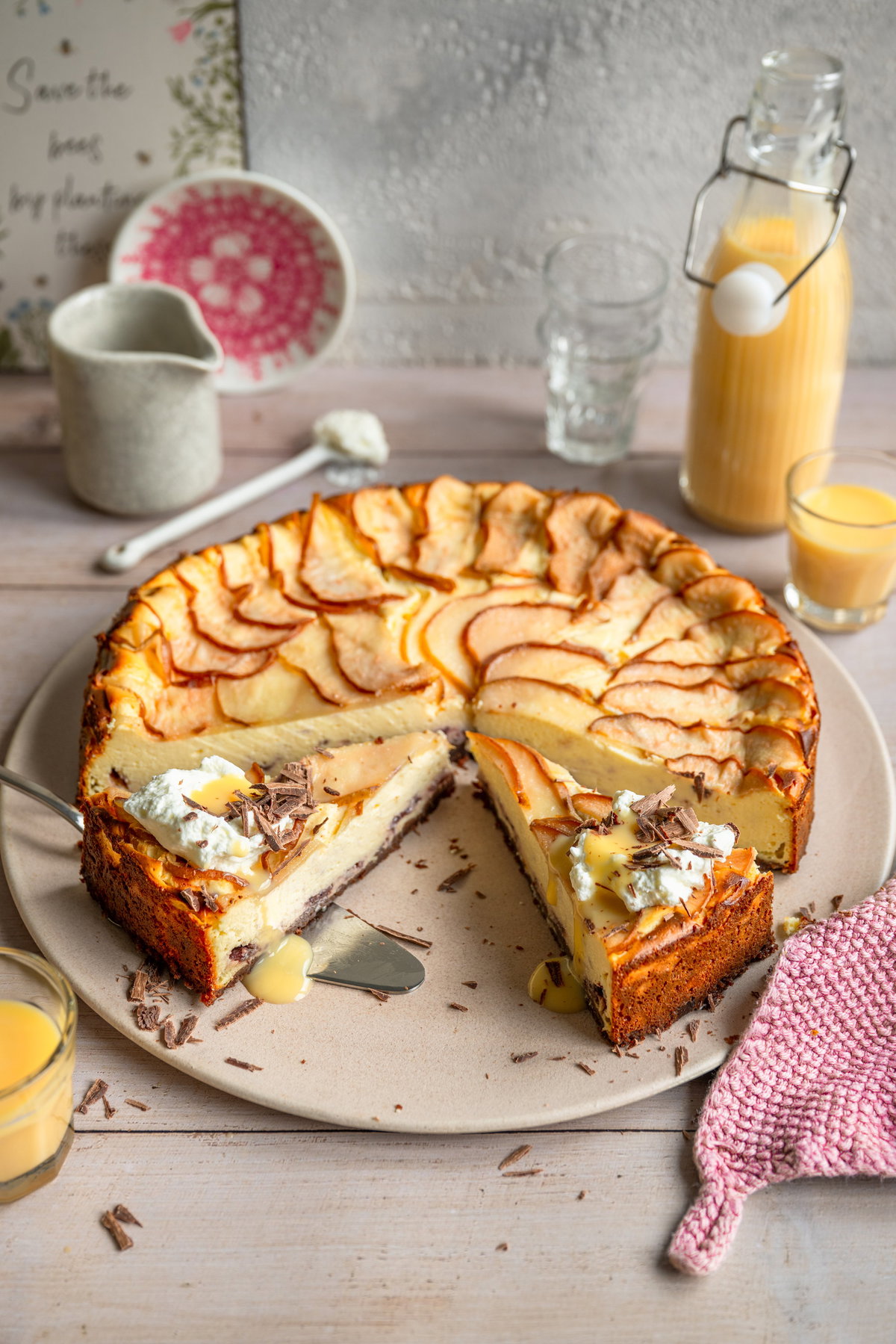 Birnen-Käsekuchen