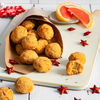 Fruchtig an Weihnachten: Unser Rezept für die einfachen Grapefruit-Amaranth-Kugeln ohne Mehl